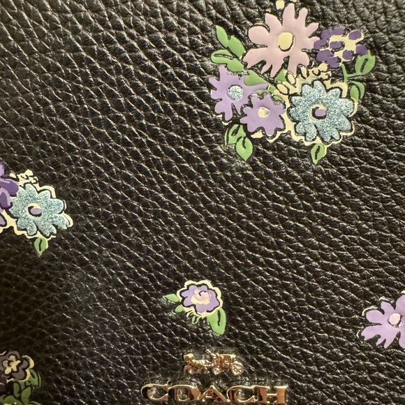 Coach black crossbody/clutch/shoulder purse - Picture 8 of 9